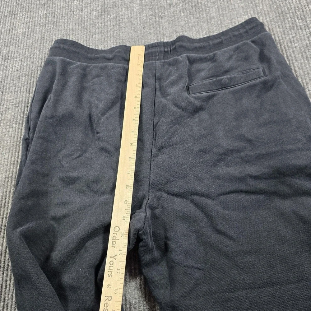 Nike Air Jordan Pants Mens XL Black Fleece Jogger Cuffed Elastic Waist Pockets